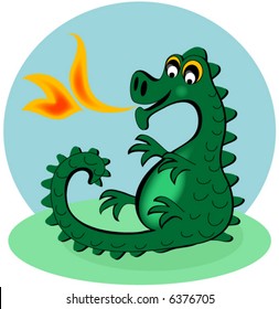 Dragon vector.