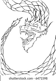 dragon vector