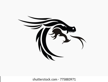 Tattoo vector tribal dragon Dragon Tribal