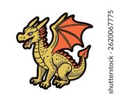Dragon vector art clip arts