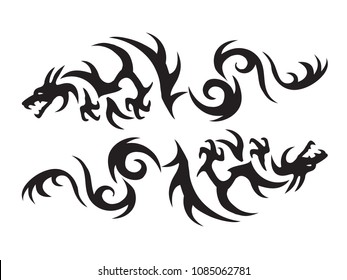 dragon vector Design