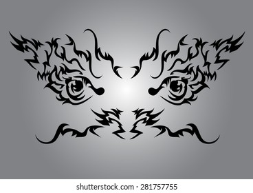 Dragon vector design.
