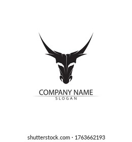 Dragon vector icon illustration design logo template