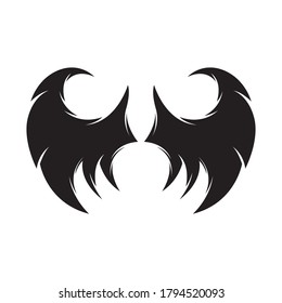 Dragon vector icon illustration design logo template