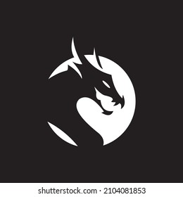 Dragon Vector Icon Illustration Drawing Dragon Stock Vector (Royalty ...