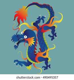 Dragon vector illustration