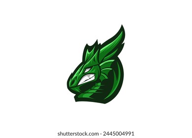 dragon vector illustration logo image