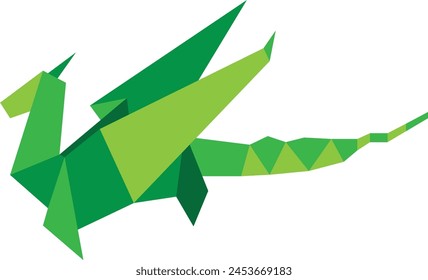 dragon vector image for background or project