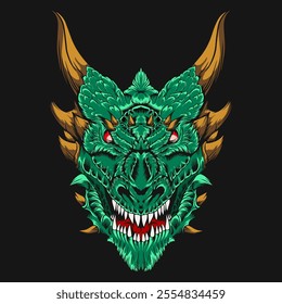 Dragon Vector Style Japan Of dragon