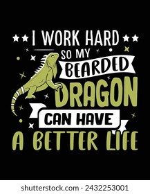 Dragon vector typography t shirt design