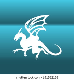 Dragon Wing Crest Stock Vector (Royalty Free) 651562138 | Shutterstock