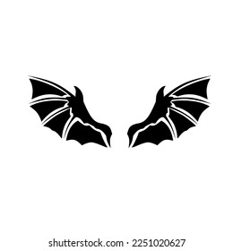 dragon wing image design element