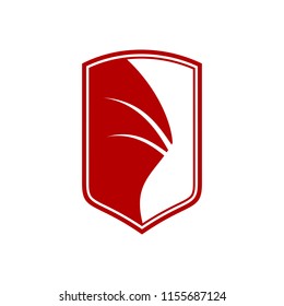 Dragon Wing Shield Sigil Symbol Graphic Design