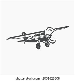 Dragonfly Aircraft Logo Design Template