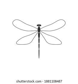 dragonfly outline