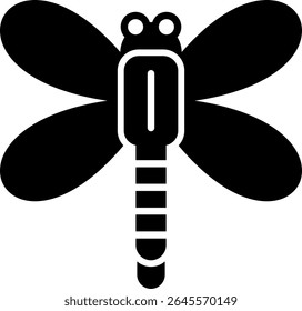 Dragonfly Criativo Novos Ícones Design Vetor Design