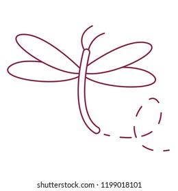 dragonfly cute cartoon