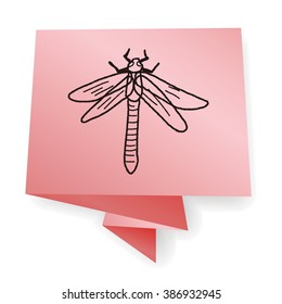 Dragonfly doodle
