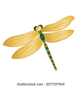 2,309 Golden yellow dragonfly Images, Stock Photos & Vectors | Shutterstock