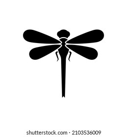 Dragonfly icon design template vector isolated
