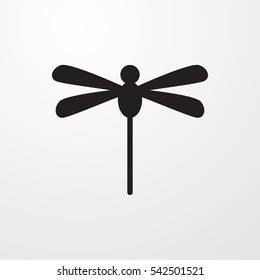 dragonfly icon illustration isolated vector sign symbol