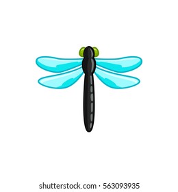 dragonfly icon illustration isolated vector sign symbol