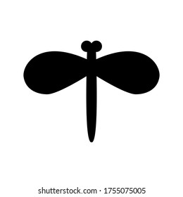 dragonfly  icon or logo isolated sign symbol vector illustration - high quality black style vector icons
