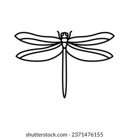 Dragonfly Icon For Logo And More