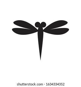 Dragonfly icon  logo vector template