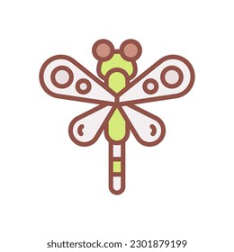 Dragonfly-Symbol für Ihr Website-Design, Logo, App, UI. .