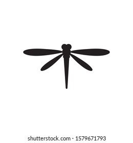 Dragonfly illustration icon design template vector