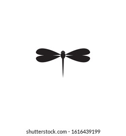 Dragonfly illustration icon design template vector