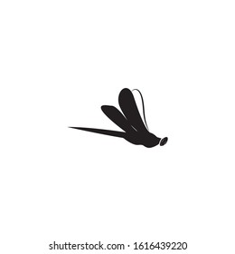 Dragonfly illustration icon design template vector