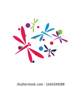 Design-Vektorillustration des Drachenbildes