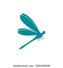 Dragonfly illustration icon design template vector