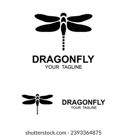 Design-Vorlage für Drachengrafiken, Vektorgrafik. Logo für Natur, Abzeichen und Identität