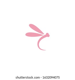Dragonfly illustration  logo vector template