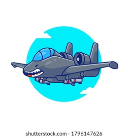 Dragonfly Jet Flying Cartoon Vector Icon Illustration.Air Transportation Icon Concept Isolated Premium Vector. Flat Cartoon Style