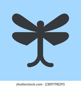 dragonfly logo for business. vector