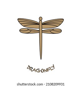 Dragonfly Logo Icon Design Template. Elegant, Modern. Vector illustration 
