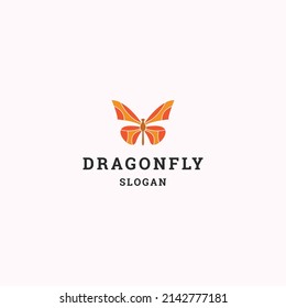 Design-Vorlage für das Logo des Dragonfly