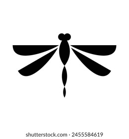 Logo de Dragonfly. Diseño de iconos. Elementos de Plantilla	