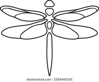 Dragonfly Logo Dragonfly Icon Dragonfly Symbol