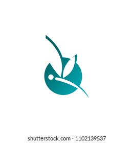 dragonfly logo template