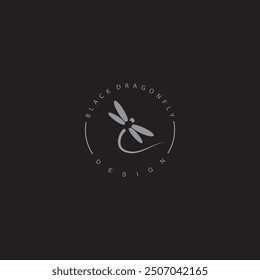 Dragonfly Logo Vektor Symbol Illustration Designvorlage