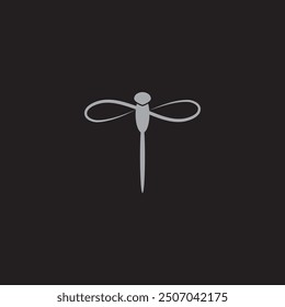 Dragonfly Logo Vektor Symbol Illustration Designvorlage