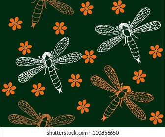 Dragonfly pattern