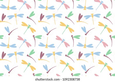 dragonfly pattern background