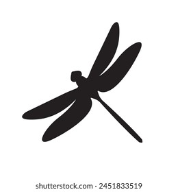 dragonfly vector icon illusration logo design