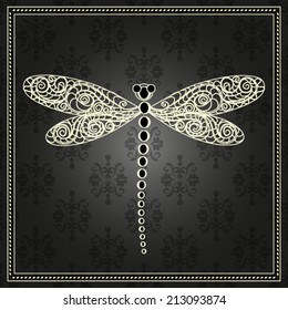 Dragonfly vector illustration